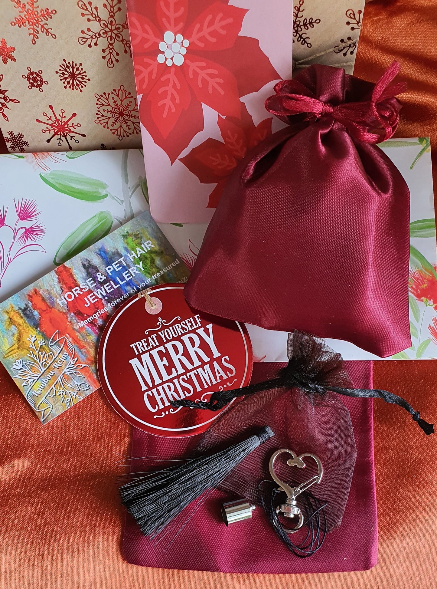 DIY Heart Bag tag / Key Ring