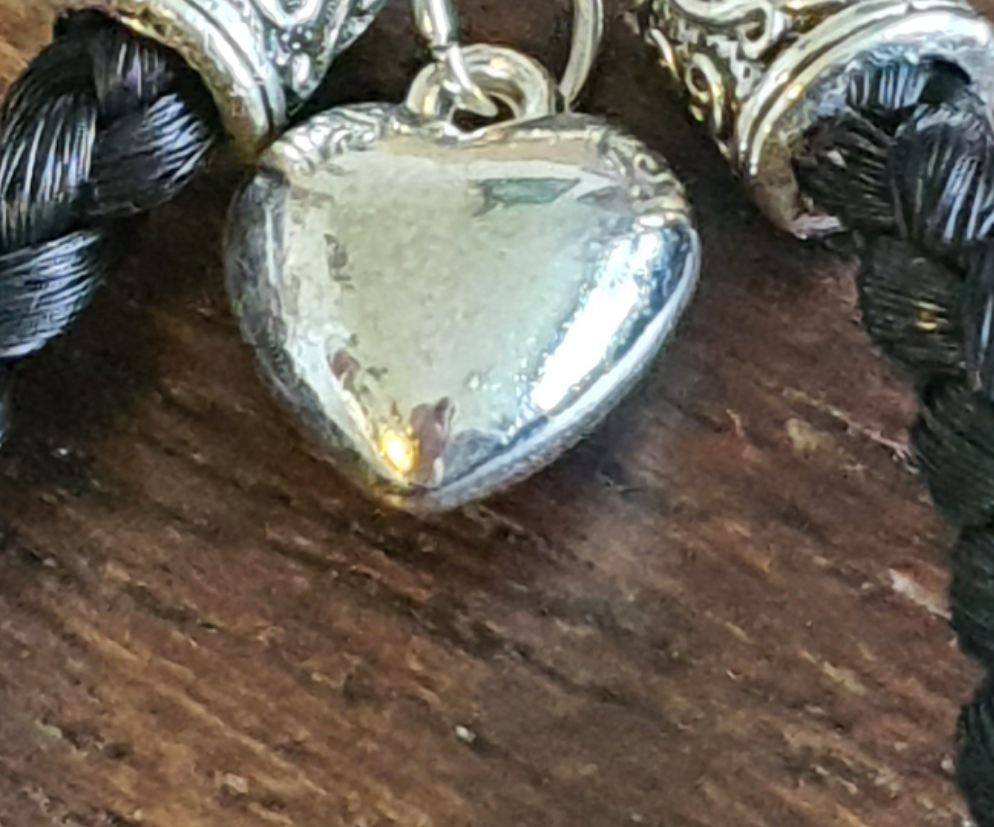2 Halves Sterling Silver Bracelet
