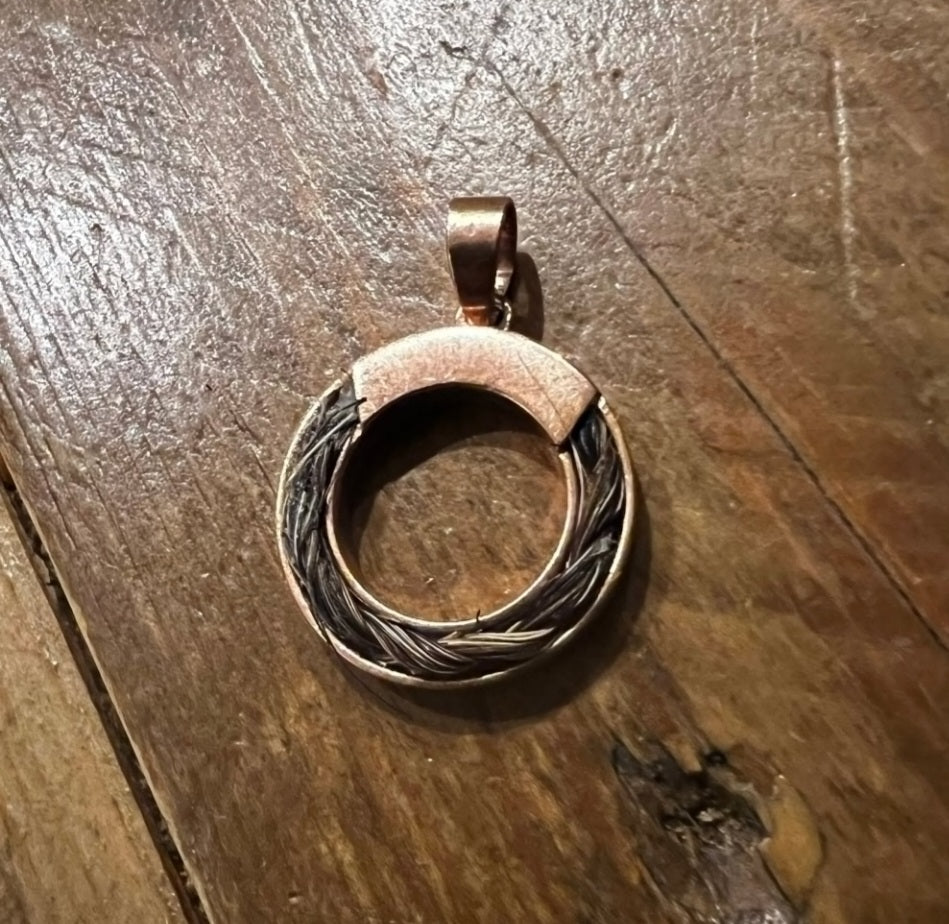 Sterling Silver OR Gold Circle of Life Pendant