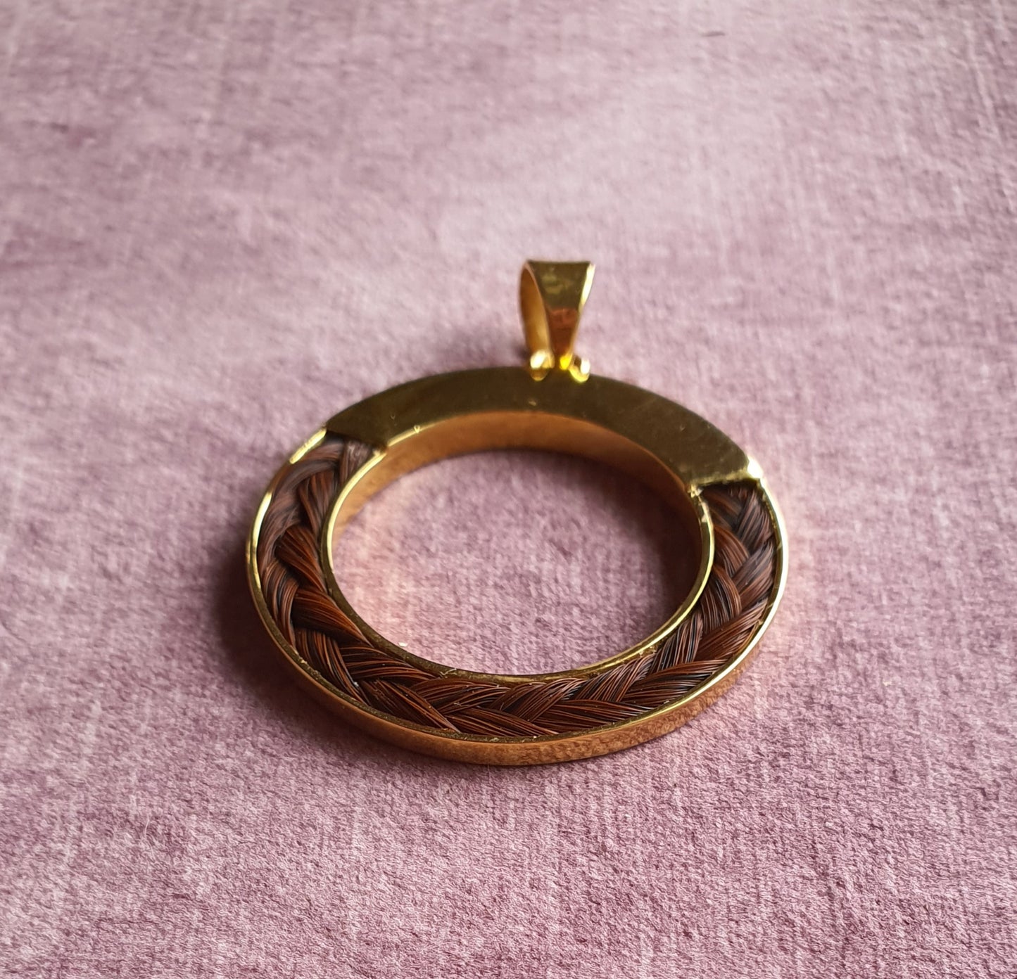 Sterling Silver OR Gold Circle of Life Pendant