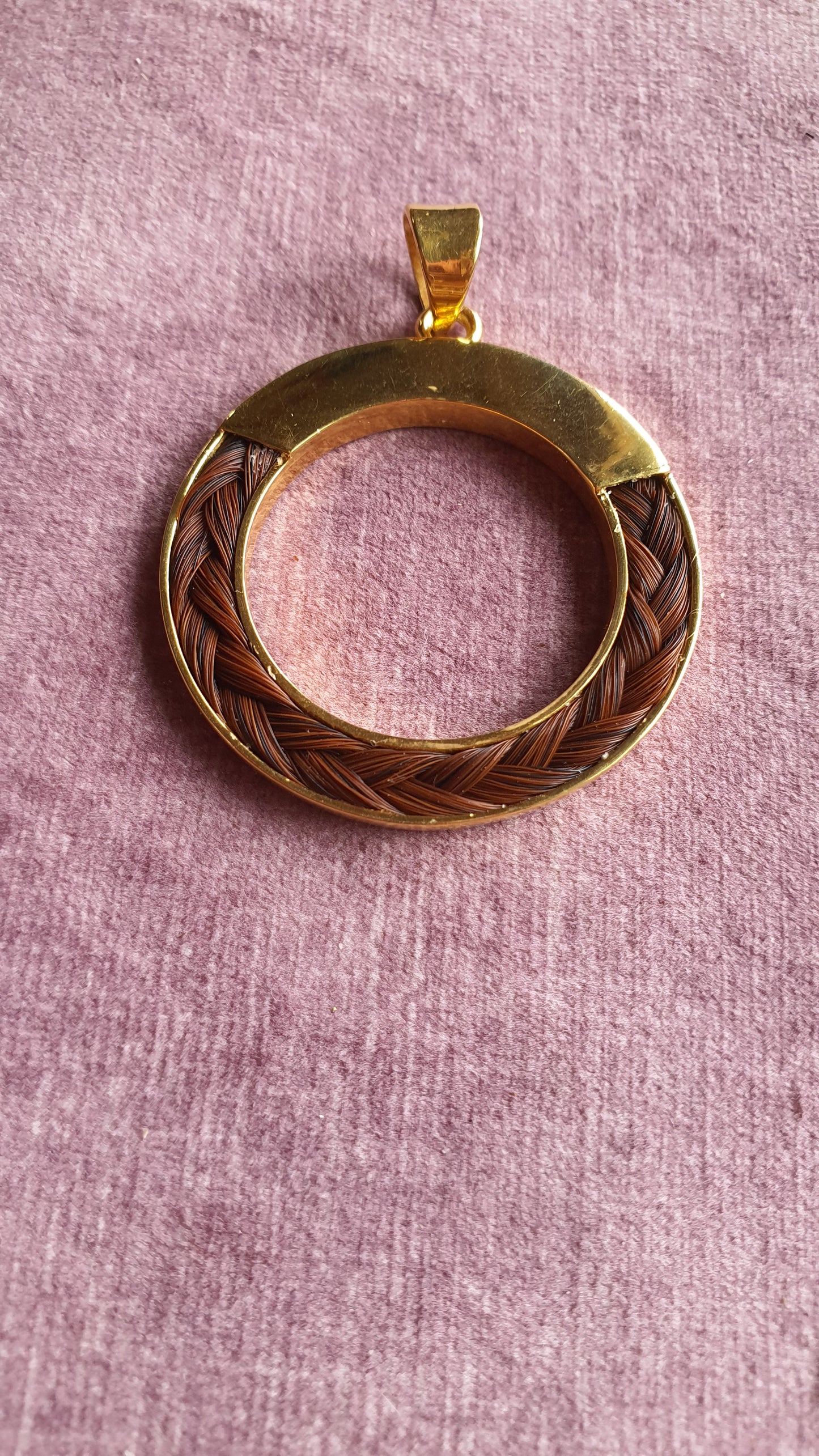 Sterling Silver OR Gold Circle of Life Pendant