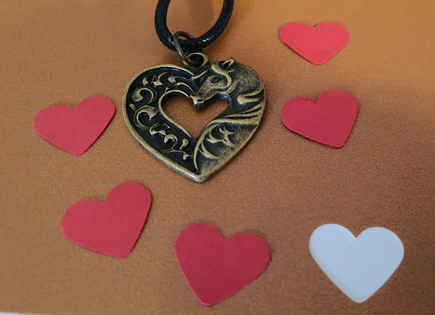 Horse Heart Pendant