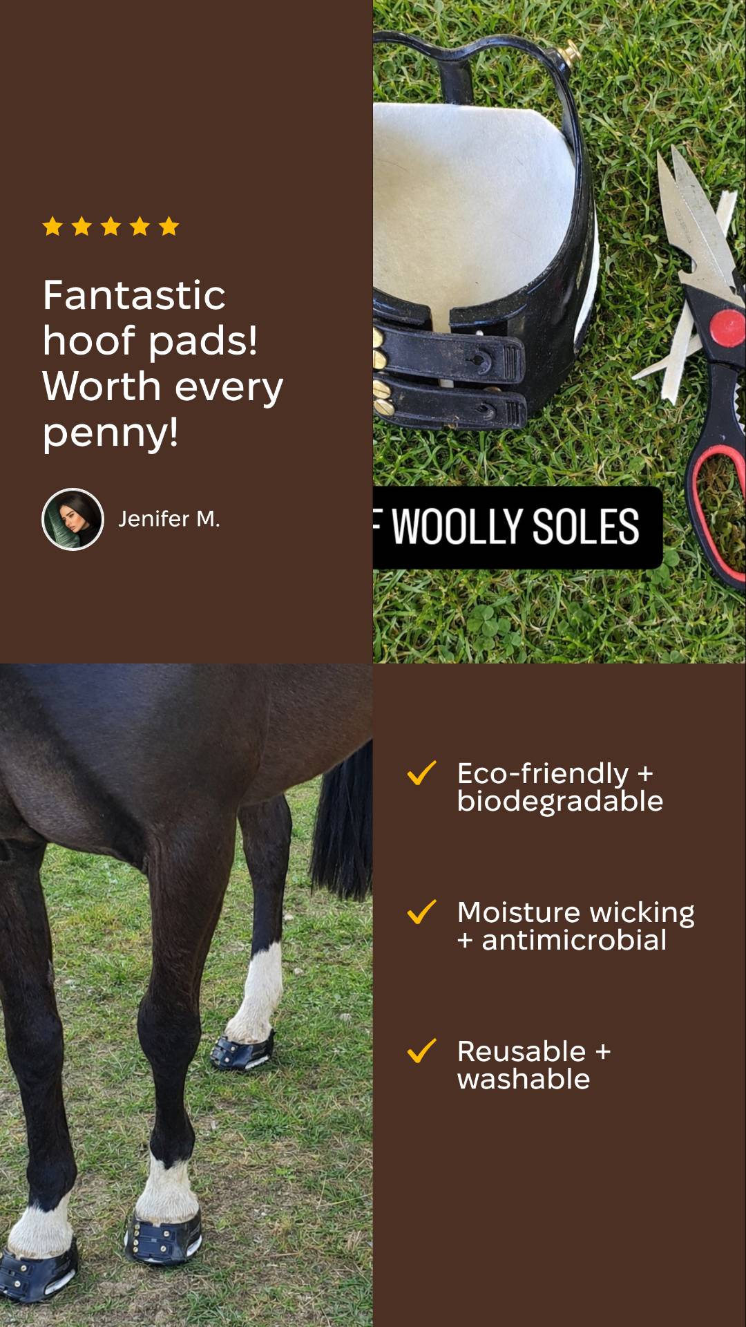 Hoof Woolly Soles