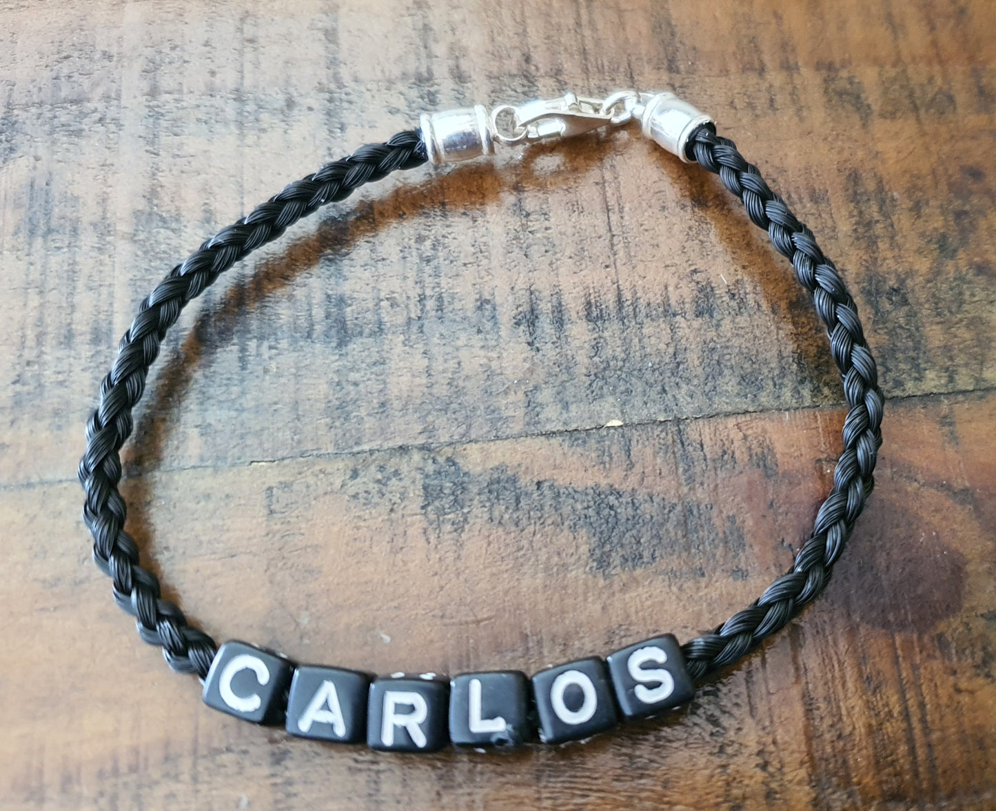 DIY Sterling Silver name  Bracelet
