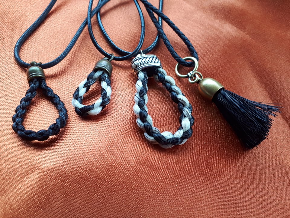 BRAIDED LOOP PENDANTS